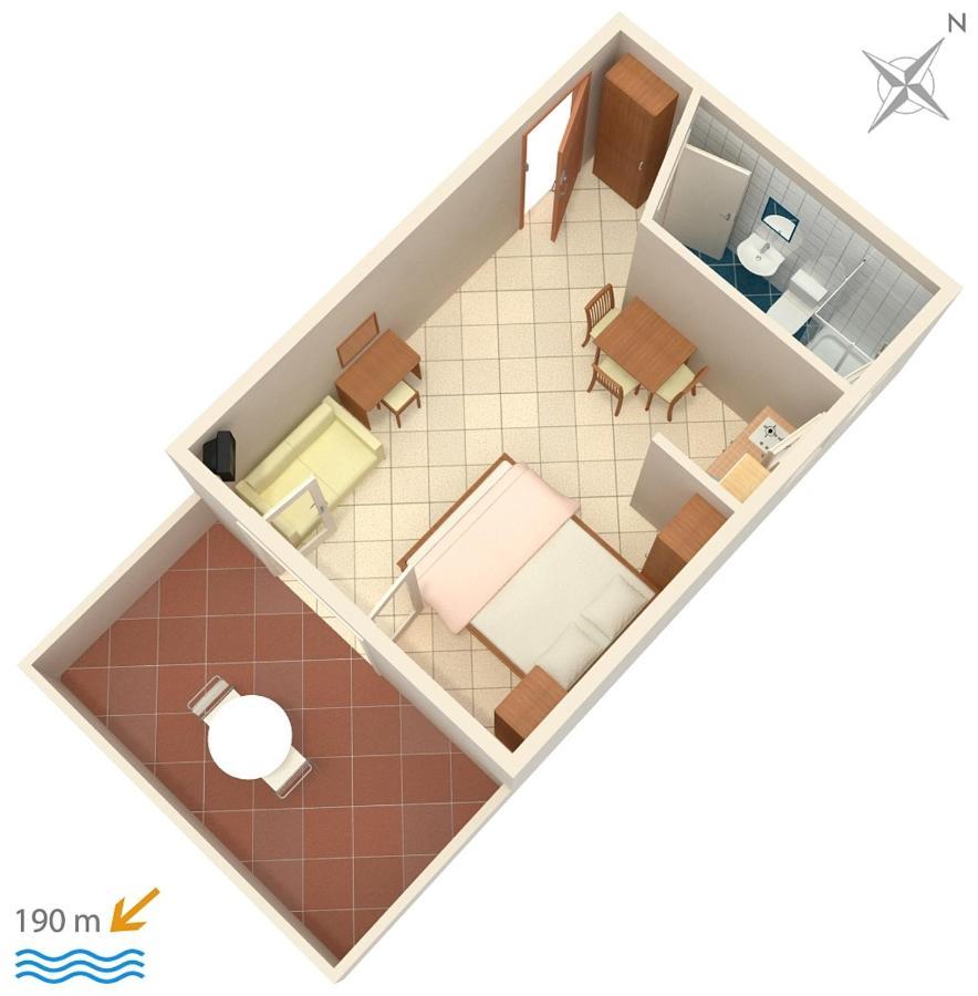 Apartments By The Sea Kampor, Rab - 5037 Ngoại thất bức ảnh