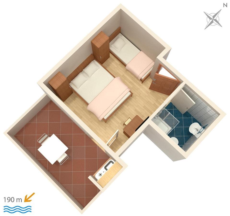Apartments By The Sea Kampor, Rab - 5037 Ngoại thất bức ảnh